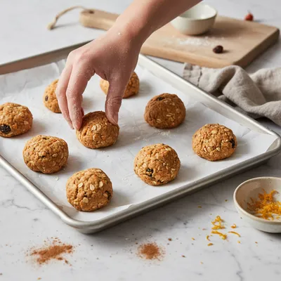 Easy Carrot Cake Cookies Recipe - cooking process