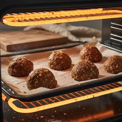 Gingerbread Oatmeal Cream Pies Recipe - cooking process