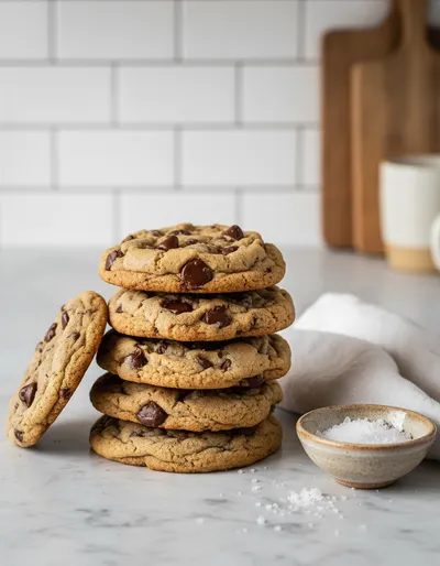 Bakery Style Chocolate Chip Cookies Recipe