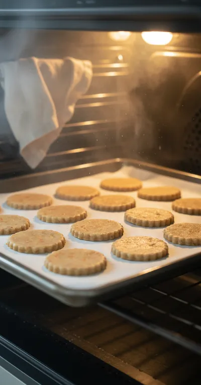 Carrot Cake Shortbread Cookies Recipe - cooking process