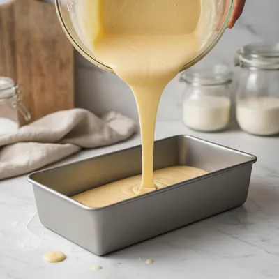 Vanilla Pound Cake Recipe: Moist and Buttery - cooking process