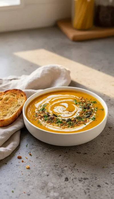 Roasted Sweet Potato Soup