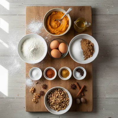 Easy Pumpkin Bread Recipe for Cozy Meals - ingredients preparation