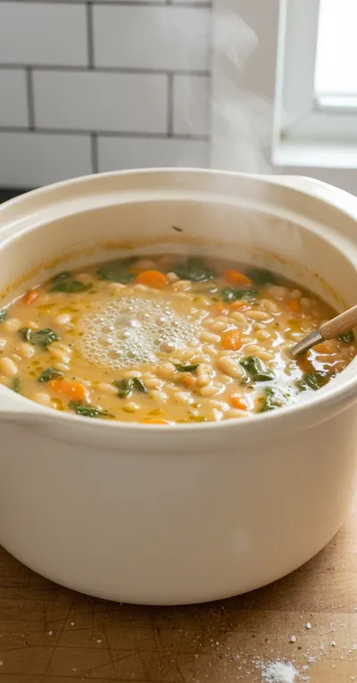Best White Bean Soup Recipe for a Cozy Meal - cooking process