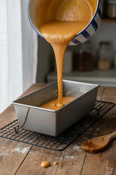 Moist Pumpkin Bread Recipe - Easy & Delicious - cooking process