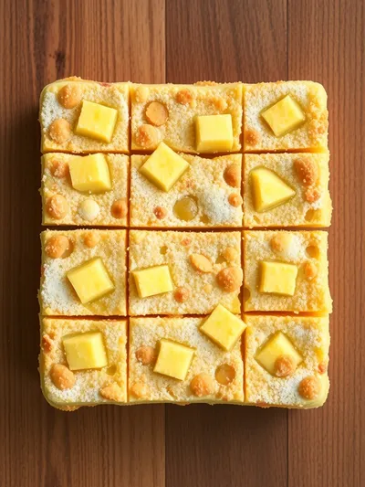 Pineapple Bliss Bars – Sweet Tropical Treat - ingredients preparation