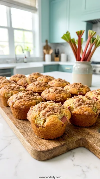 Best Rhubarb Muffins Recipe