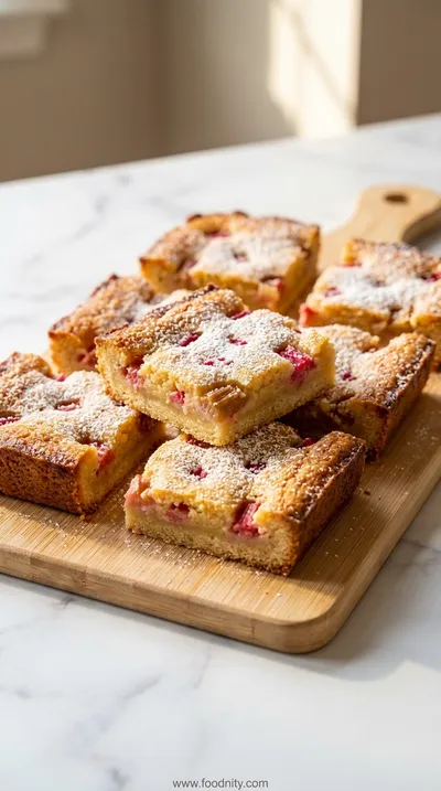 Rhubarb Shortbread Bars – Buttery, Best Recipe
