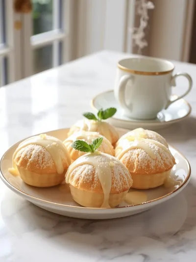Seashell Madeleines Recipe - cooking process