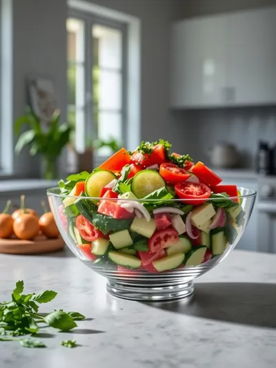 Easiest Shirazi Salad Recipe