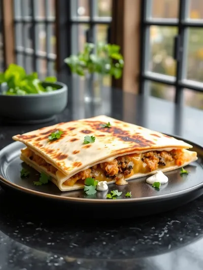 Smashburger Quesadillas – Comfort Food Delight - ready to serve
