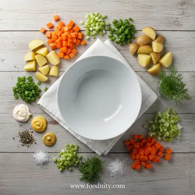 Classic Southern Potato Salad - cooking process