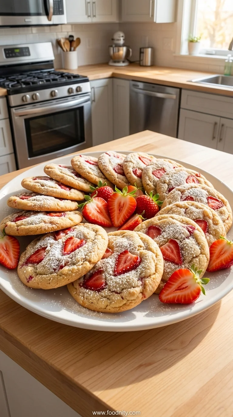 Strawberry Cookies – Quick 32‑Minute Treat - feature image