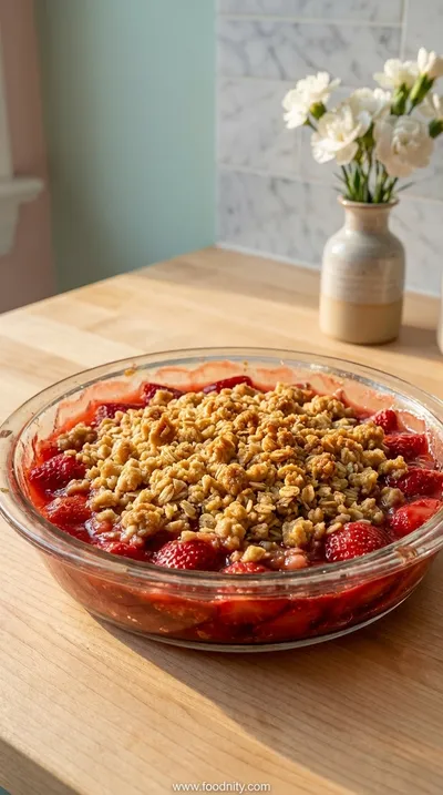 Strawberry Crisp: The Best Summer Dessert