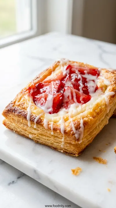 Strawberry Danish With Cream Cheese