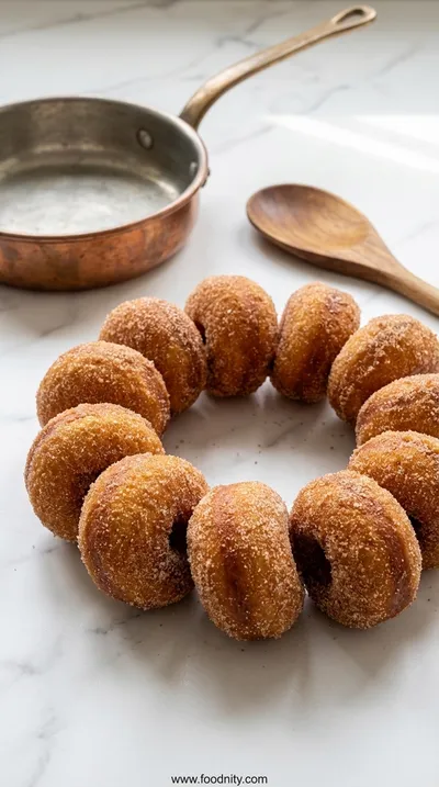 Sweet Churro Donut Bites