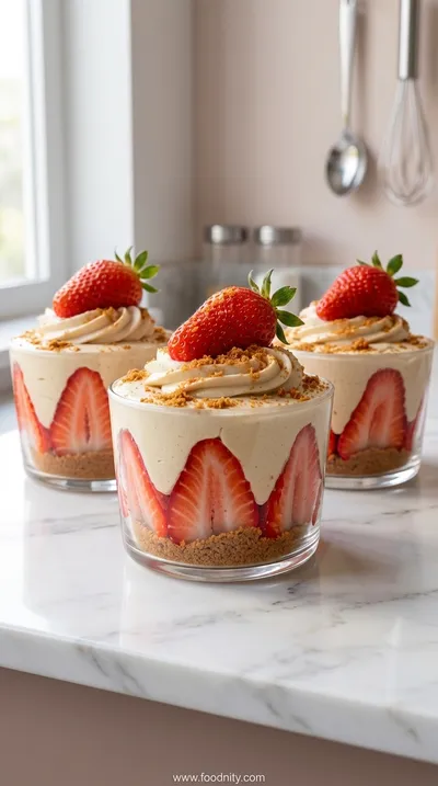 Verrine Speculoos Facon Fraisier Recipe